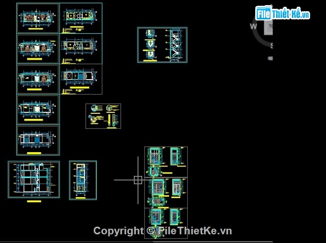 nhà 4 tầng,nhà phố 3.9x12.35m,kiến trúc nhà phố,bản vẽ nhà phố,nhà phố full